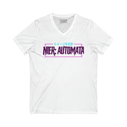 Nier Cyber V-Neck Tee