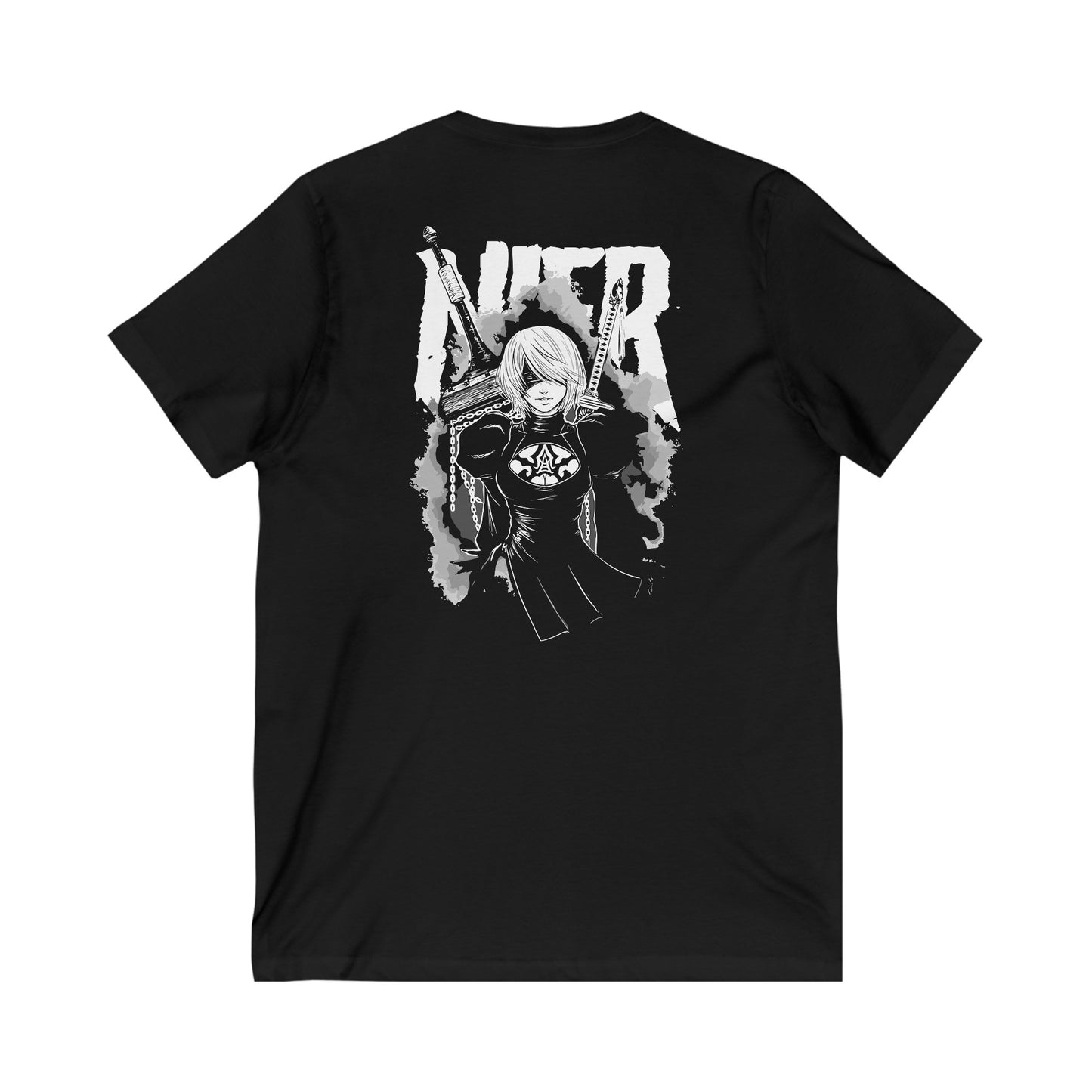 Nier Blast V-Neck Tee