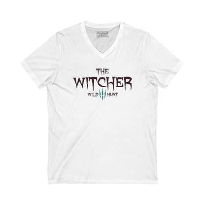 Witcher Wolf V-Neck Tee