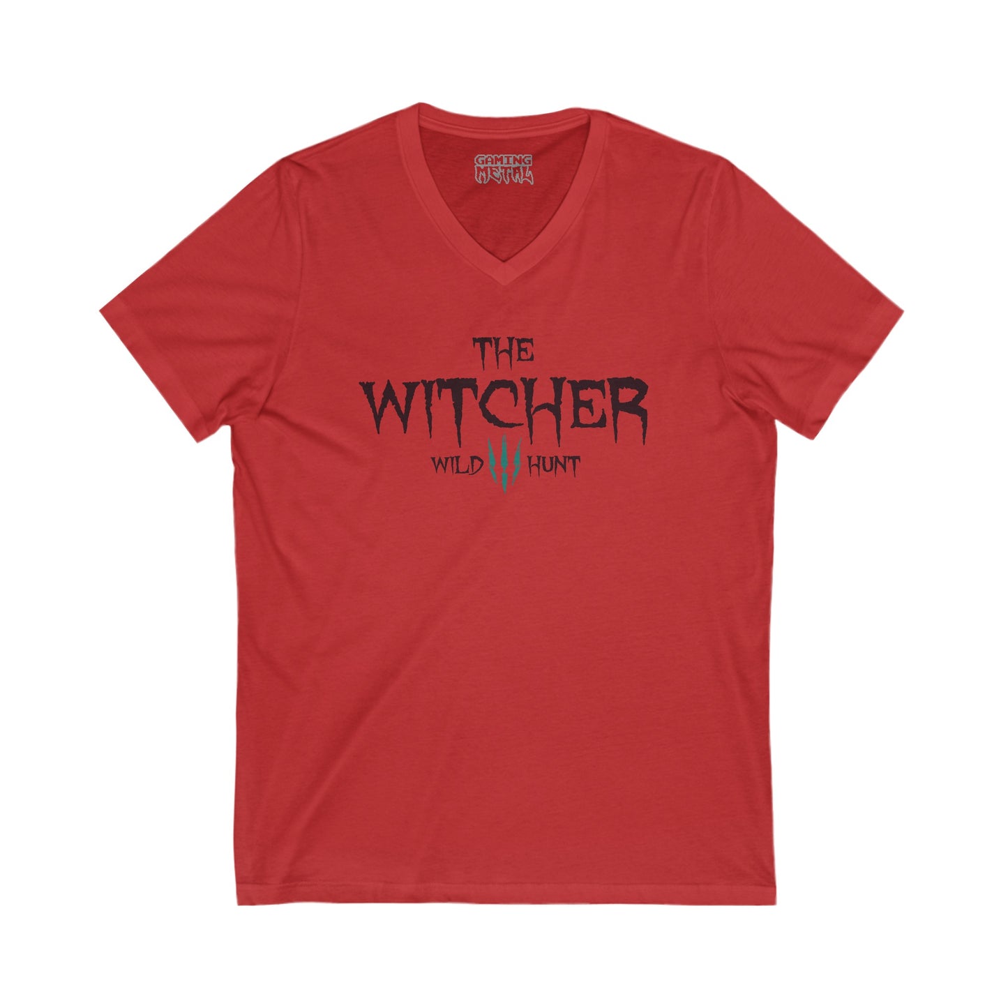 Witcher Wolf V-Neck Tee