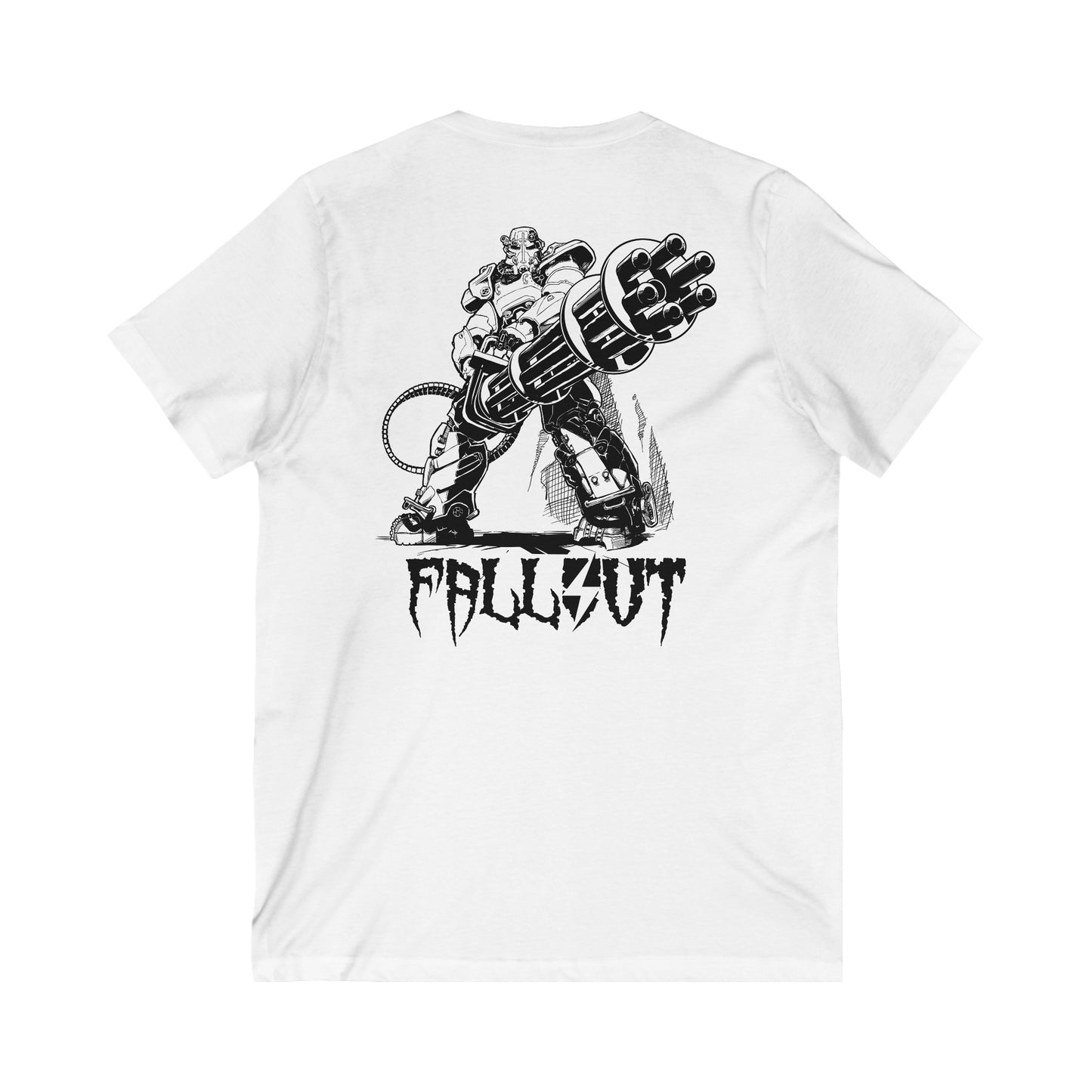 Fallout Power Armor V-Neck Tee