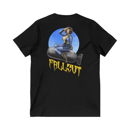 Fallout Pinup V-Neck Tee